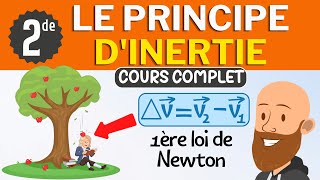 Le principe dinertie première loi de Newton  cours de seconde [upl. by Anitnamaid]