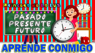 Pasado Presente y Futuro 🌌 Tiempos Verbales 🎞 Vídeos EDUCATIVOS Para NIÑOS [upl. by Winthrop]