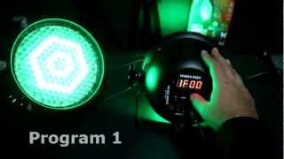 XPAR64 194 LED Par 64 Tutorial Built in Programs Xstatic Pro Lighting USA Review [upl. by Sada]