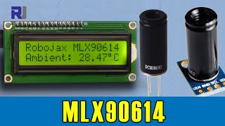 NonContact Thermometer Infrared Sensor MLX90614 with LCD [upl. by Eciram660]