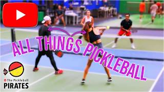 Famous All Things Pickleball play MLPStyle Pickleball Team Tournament [upl. by Azer988]