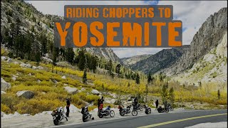 Riding to Born Free 13 on Choppers  California Loop [upl. by Muhcan179]