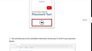 CEPT Cambridge English placement Test part 1 [upl. by Ahslek]