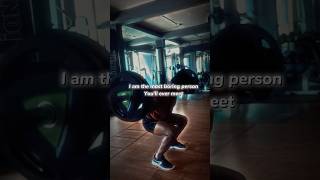 100kg first time 😰 squat heavylifting fyp shorts gymmotivation failure [upl. by Sialac]