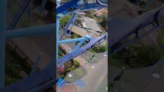 Manta Sea World Orlando On Ride video rollercoaster seaworldorlando flying themepark florida [upl. by Annadiane]