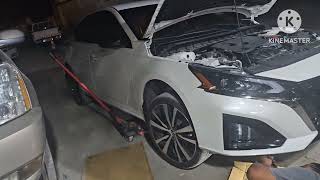 Nissan Altima 2020 Washer indicator light blinking in cluster location and fix ♥️ [upl. by Feingold308]