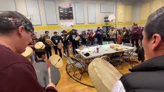 Hunter Blassingame  Eugene Cardinal Memorial Round Dance 2020 1 [upl. by Abner]