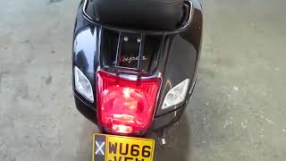 VESPA GTS 300 SUPER Walk around video [upl. by Arikal]