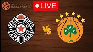 🔴 Live Partizan vs Panathinaikos  EuroLeague 20232024  Live Play by Play Scoreboard [upl. by Neelhtac322]