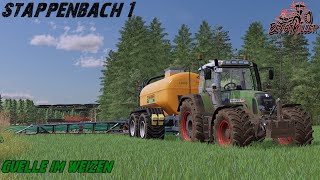 Ls22 Stappenbach Story 1 Back to the Roots Gülle in den Weizen fahren [upl. by Ayatan]