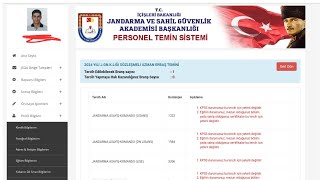 JANDARMA UZMAN ERBAŞ BAŞVURU NASIL YAPILIR BAŞVURU EKRANI [upl. by Hna]