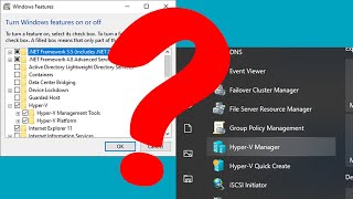 How to Enable and Run the Missing HyperV Manager After Installing it on Windows [upl. by Oisinoid]