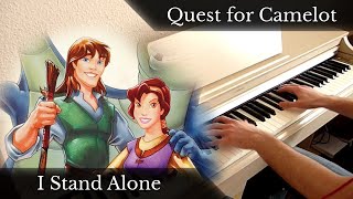 Quest for Camelot  I stand alone Piano Cover [upl. by Lachman]