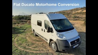 Fiat Ducato  Boxer  Jumper  Relay L2H2 Camper Van Motorhome Conversion [upl. by Asyen519]