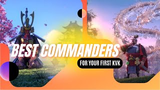 Rise of Kingdoms  Mejores comandantes para KVK 1 [upl. by Anoiuq]