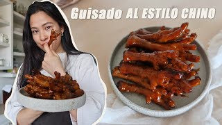 Patas de pollo guisadas al estilo chino  PASO A PASO  SoYui [upl. by Anuait378]