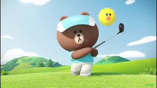 Line Golf Brown Cony Sally LineFriends Brown Cony [upl. by Parthinia516]