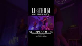 Libithium  Nirvana Tribute Band  ALL APOLOGIES Live Cover libithium nirvana cover inutero [upl. by Onahpets]