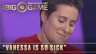 The Big Game S2 ♠️ E14 ♠️ Vanessa Selbst vs Prahlad Friedman ♠️ PokerStars [upl. by Bulley]