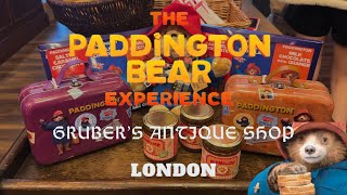 The Paddington Bear Experience Shop  Grubers Antiques  London [upl. by Aksel428]