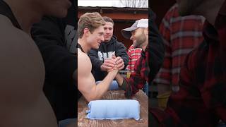 Farmers Challenge Bodybuilders in Arm Wrestling [upl. by Aydidey]