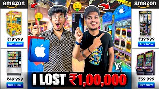 Buying Arcade Machines 😍From Amazon  I Got Everything in 100000₹  New Arcade Room😨 Jash dhoka [upl. by Aicilyt]