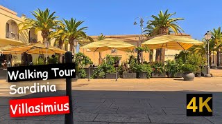 Nice Comune in Sardinia Villasimius 4K Walking Tour [upl. by Feldman]