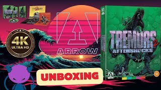 Tremors 2 Aftershocks 4K Limited Edition Arrow Video unboxing [upl. by Ahsimrac]