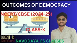 Outcomes of democracy class 10th [upl. by Karb]