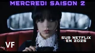 MERCREDI Saison 2 Bande annonce VF sur Netflix [upl. by Amluz]