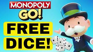 Monopoly Go free dice  How I Got Unlimited Dice Rolls and Money in Monopoly GO Easy Trick [upl. by Massingill]