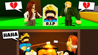 I Faked My Death in Roblox Brookhaven RP [upl. by Zubkoff]