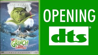 Opening to How the Grinch Stole Christmas 2000 2001 DVD DTS option [upl. by Edita]