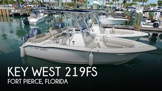 SOLD Used 2023 Key West 219 FS in Fort Pierce Florida [upl. by Schreibe601]