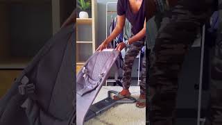 Ergobaby  How to fold amp store away your Bouncer momlife [upl. by Anilecram973]