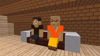 Minecraft Animasyon  Elmasım Olur musun [upl. by Ylreveb]