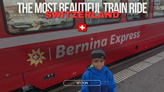 TRAINS Bernina Express 2022 🇨🇭 Most Beautiful Train Ride [upl. by Torres]