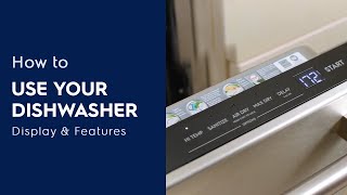 How to Use Dishwasher Display amp Features [upl. by Artemla]