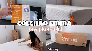 UNBOXING DO MEU NOVO COLCHÃO EMMA ONE PLUS💗 [upl. by Libbna190]