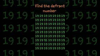 find the defrant number sort ytsort viral quiz sortyt ytsorte [upl. by Templia]