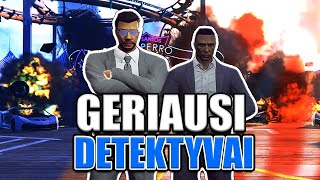 LIVE 🔴 GERIAUSI DETEKTYVAI DAY 1 [upl. by Winsor260]