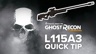 L115A3 location and info  Ghost Recon Wildlands quick tip [upl. by Vizza996]