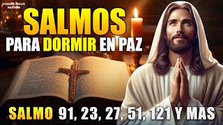 Salmos para dormir en paz Salmo 91 23 27 51 121 y mas Promesas de Dios I Biblia Hablada 3 HRS [upl. by Wright23]