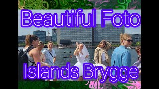 Denmark Copenhagen City Islands Brygge Beach Summer 2023 [upl. by Nyrroc]