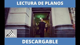 LECTURA DE PLANOS  DESCARGABLE  PLANOS  DOC  TAREAS [upl. by Garik]