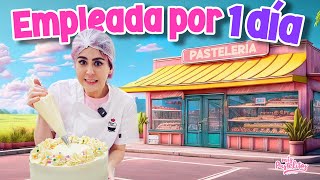 FUÍ EMPLEADA DE UNA PASTELERÍA POR 1 DÍA  MIS PASTELITOS [upl. by Kaya]