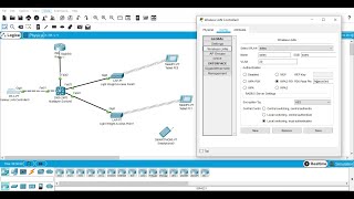 Wireless Networking  LAB  Configure WLC in packet Tracer [upl. by Kare]