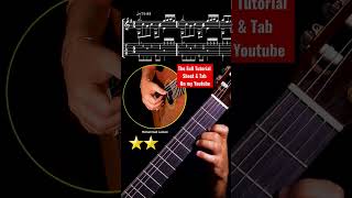 Ezel Easy Version  Classical Guitar Tutorial  SheetampTab [upl. by Laeynad]