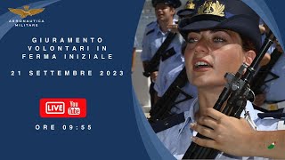 Cerimonia di giuramento dei Volontari in Ferma Iniziale [upl. by Ode470]