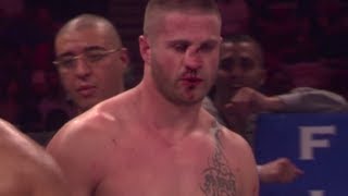 MASSIVE KO amp BROKEN NOSE  ITS SHOWTIME 57 BRUSSELS 30062012 [upl. by Onitselec677]